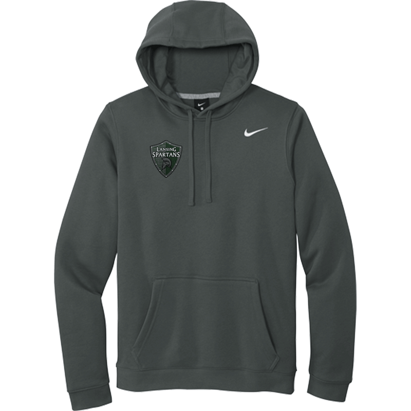 Lansing Spartans Nike Club Fleece Pullover Hoodie