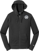 NJ Jets New Era French Terry Full-Zip Hoodie