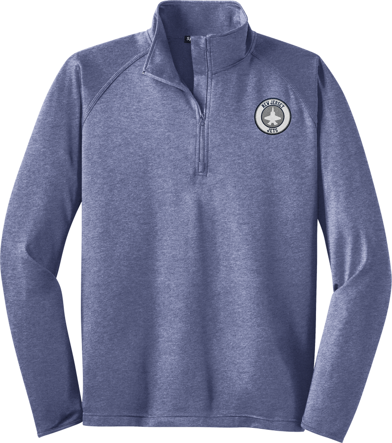 NJ Jets Sport-Wick Stretch 1/4-Zip Pullover