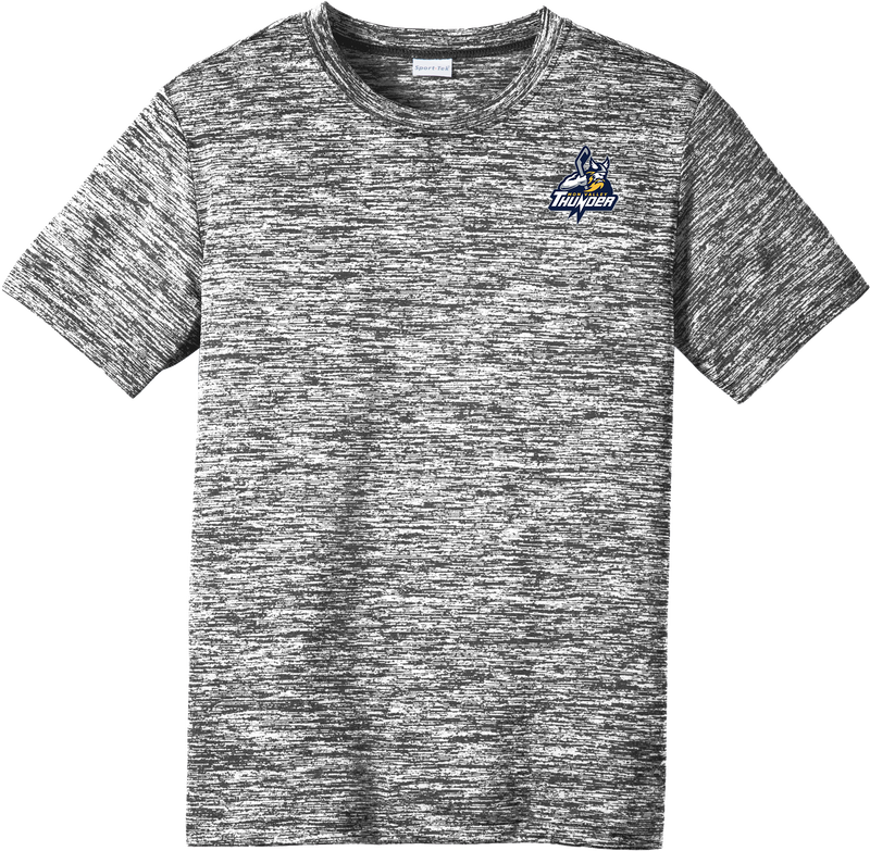 Mon Valley Thunder Youth PosiCharge Electric Heather Tee