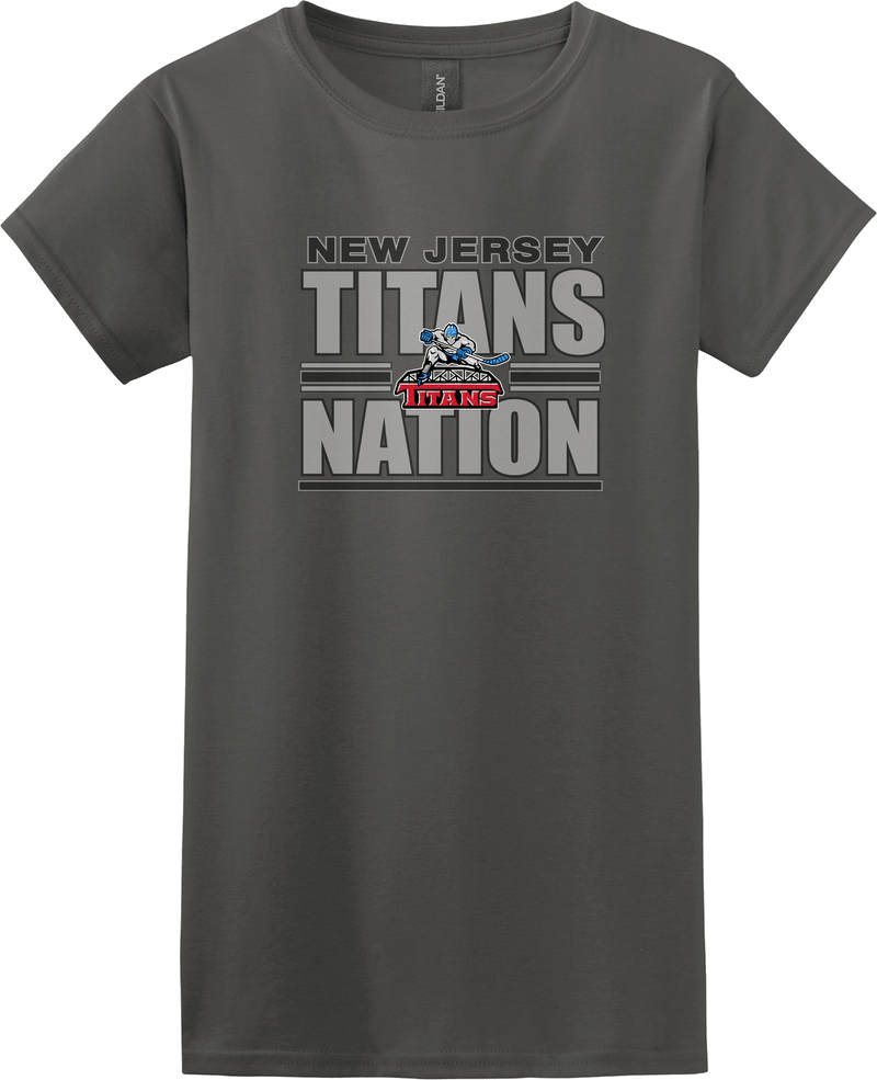 NJ Titans Softstyle Ladies' T-Shirt