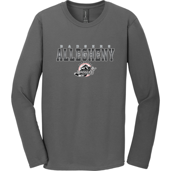 Allegheny Badgers Softstyle Long Sleeve T-Shirt