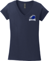 Brandywine Outlaws Softstyle Ladies Fit V-Neck T-Shirt