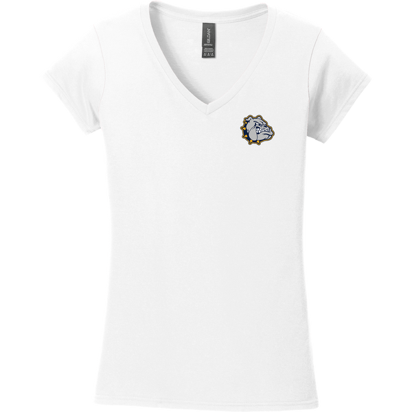 Chelsea Bulldogs Softstyle Ladies Fit V-Neck T-Shirt