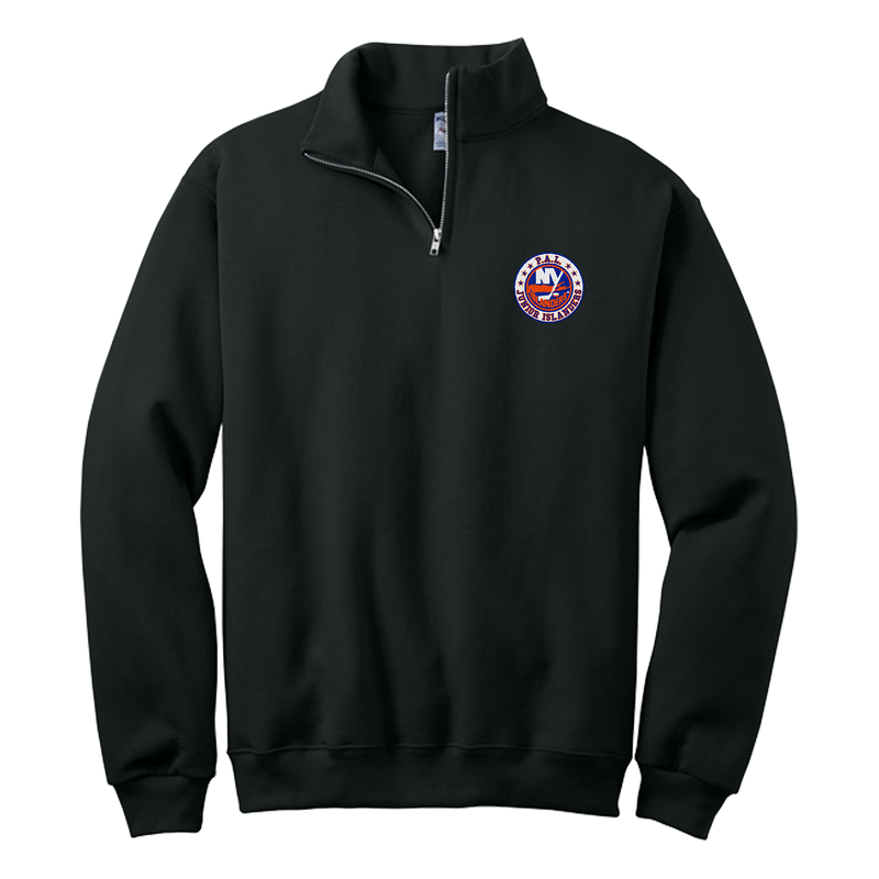 PAL Jr. Islanders NuBlend 1/4-Zip Cadet Collar Sweatshirt