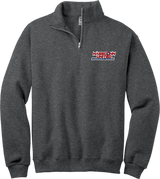 Mass Conn United NuBlend 1/4-Zip Cadet Collar Sweatshirt