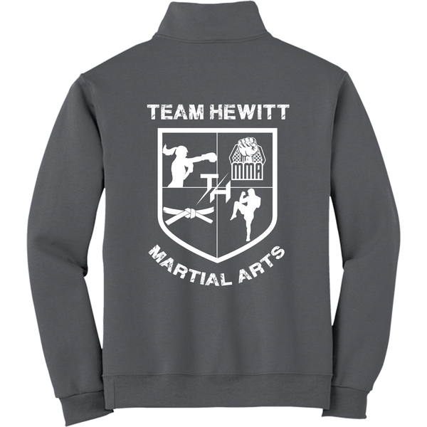 Team Hewitt Martial Arts NuBlend 1/4-Zip Cadet Collar Sweatshirt