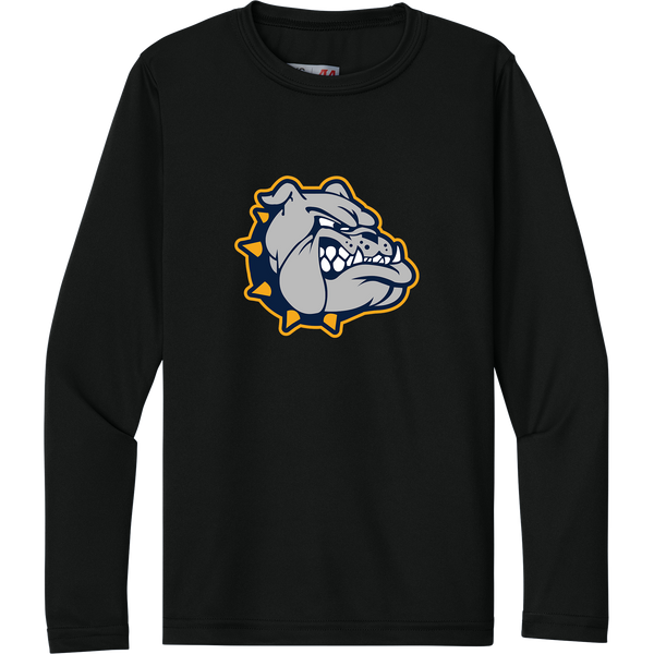 Chelsea Bulldogs Youth Cooling Performance Long Sleeve Tee