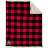 Wash U Flannel Sherpa Blanket