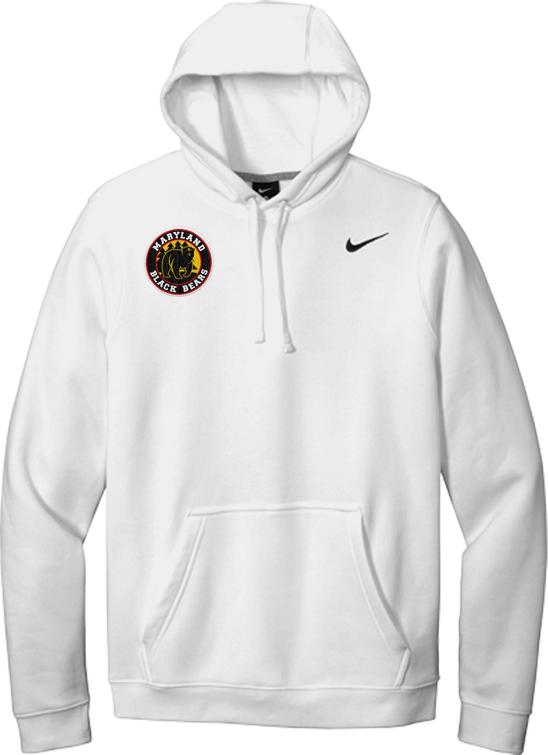 Maryland Black Bears Nike Club Fleece Pullover Hoodie