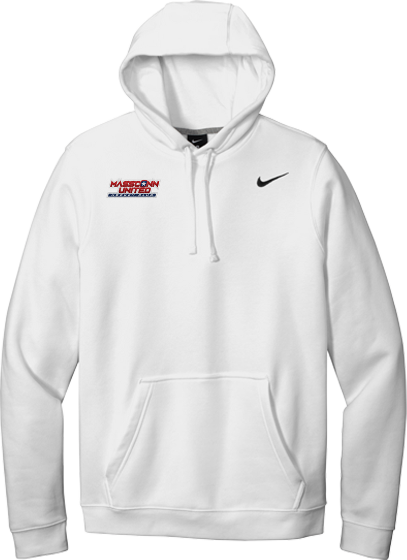 Mass Conn United Nike Club Fleece Pullover Hoodie