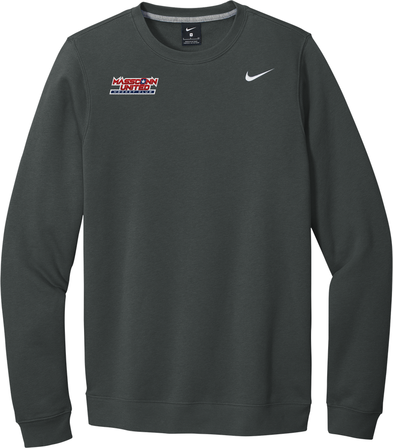 Mass Conn United Nike Club Fleece Crew