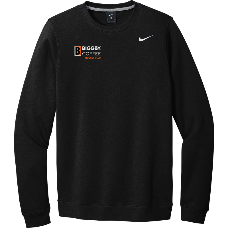 Biggby Coffee Hockey Club Nike Club Fleece Crew