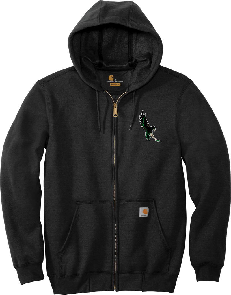 Wilmington Nighthawks Carhartt Midweight Hooded Zip-Front Sweatshirt