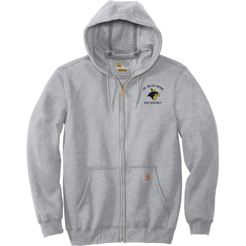 Delaware Jr. Blue Hens Carhartt Midweight Hooded Zip-Front Sweatshirt