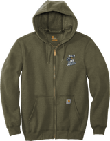 Hard Edge Hockey Carhartt Midweight Hooded Zip-Front Sweatshirt