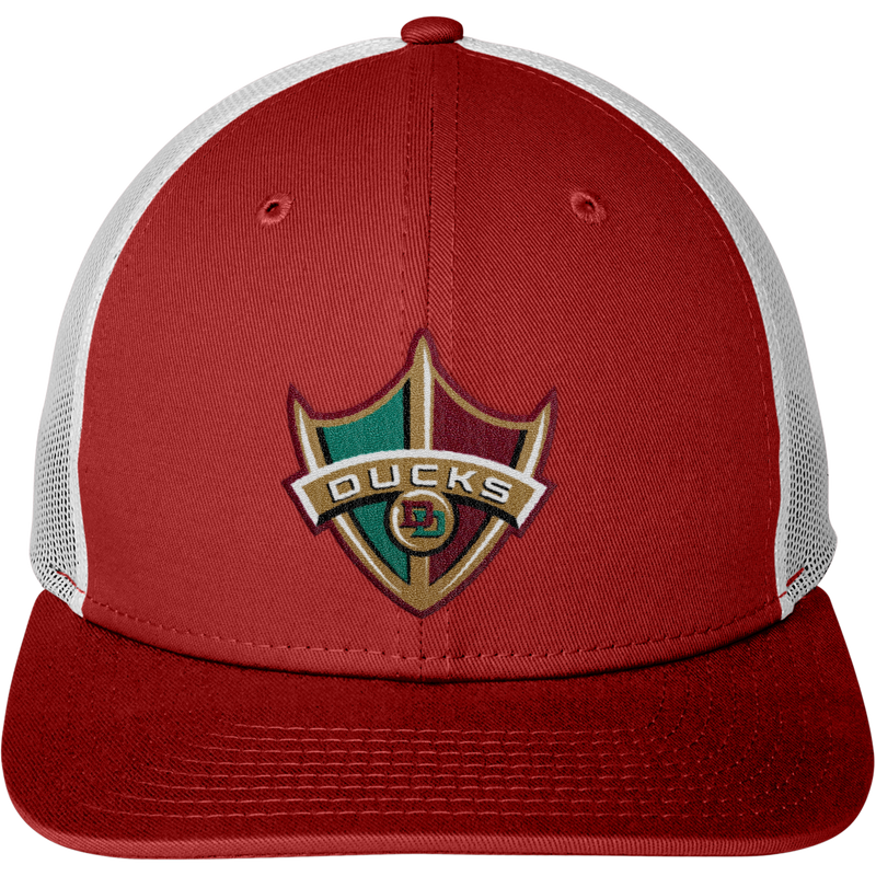 Delaware Ducks New Era Snapback Low Profile Trucker Cap