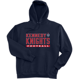 JFK Knights Football Ultimate Cotton - Pullover Hooded Sweatshirt