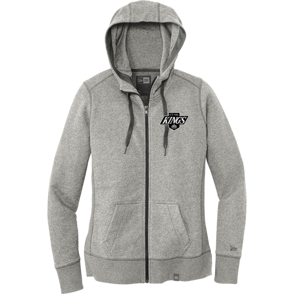 CT Oil Kings New Era Ladies French Terry Full-Zip Hoodie