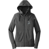 Hard Edge Hockey New Era Ladies Tri-Blend Fleece Full-Zip Hoodie