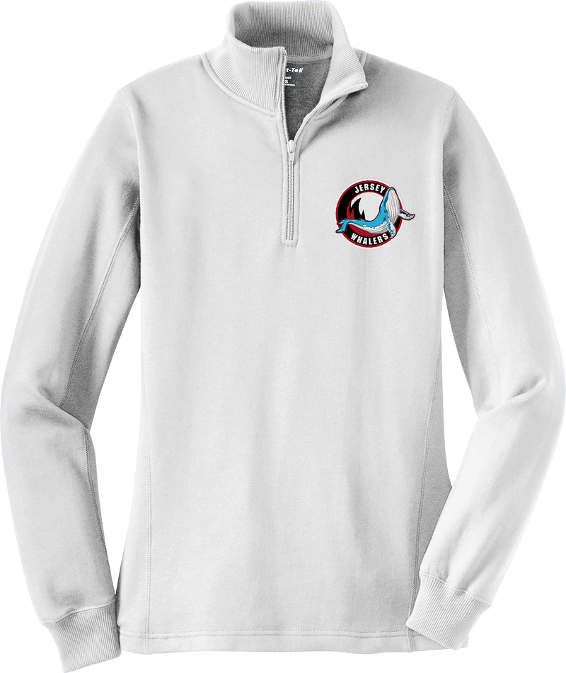 Jersey Shore Whalers Ladies 1/4-Zip Sweatshirt