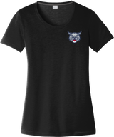 CT Bobcats Ladies PosiCharge Competitor Cotton Touch Scoop Neck Tee