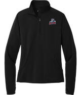 Hartford Jr. Wolfpack Ladies Sport-Wick Stretch 1/4 Zip Pullover