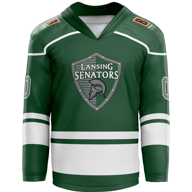 Lansing Senators Adult Goalie Reversible Sublimated Jersey