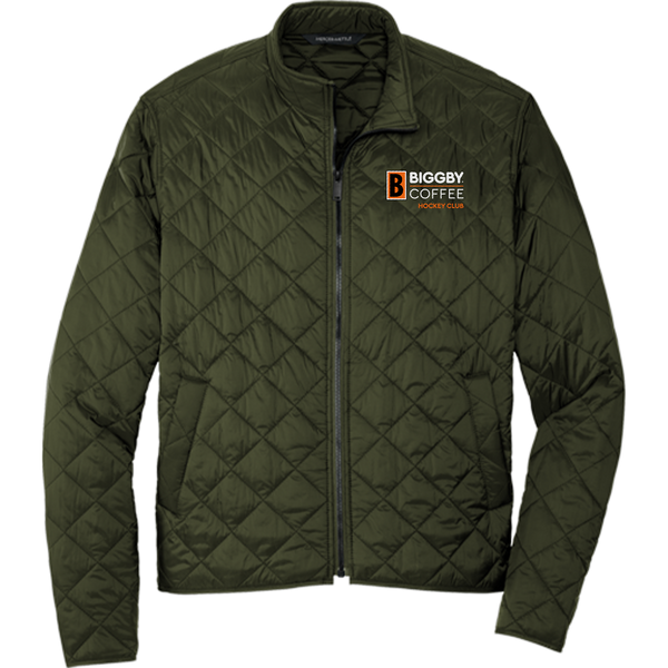 Biggby Coffee Hockey Club Mercer+Mettle Quilted Full-Zip Jacket