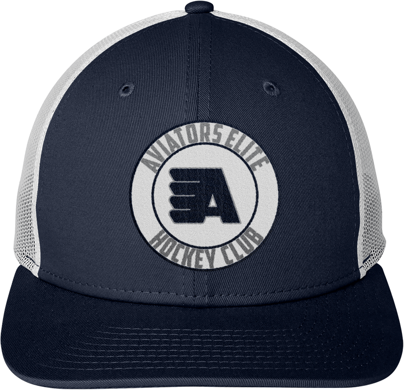 Aspen Aviators New Era Snapback Low Profile Trucker Cap