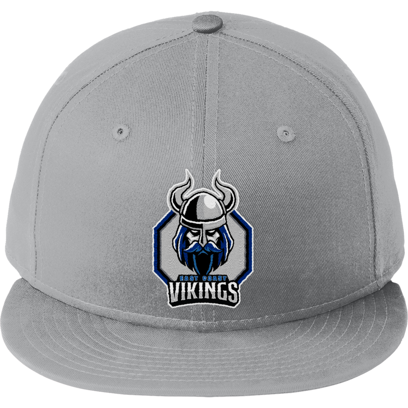 East Coast Vikings (Mens) New Era Flat Bill Snapback Cap