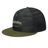 HVM Bulldogs New Era Camo Flat Bill Snapback Cap