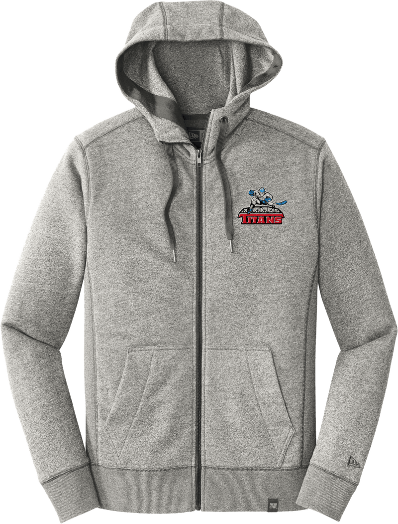 NJ Titans New Era French Terry Full-Zip Hoodie