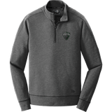 Lansing Spartans New Era Tri-Blend Fleece 1/4-Zip Pullover