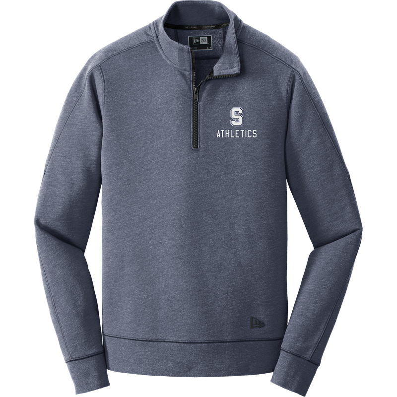 Midd South Athletics New Era Tri-Blend Fleece 1/4-Zip Pullover