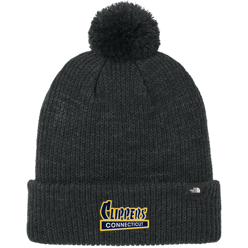 CT Clippers The North Face Pom Beanie