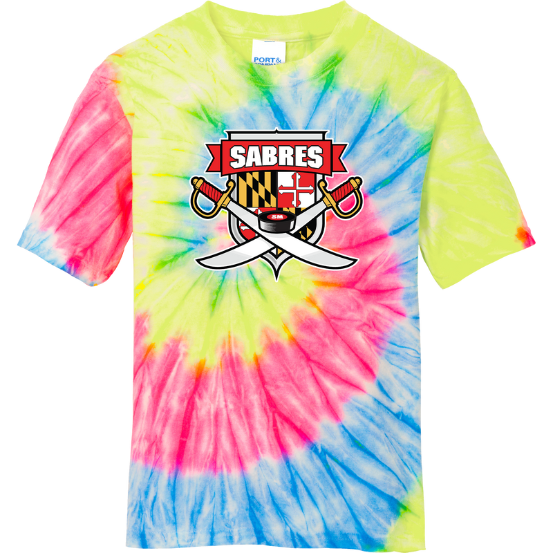 SOMD Sabres Youth Tie-Dye Tee