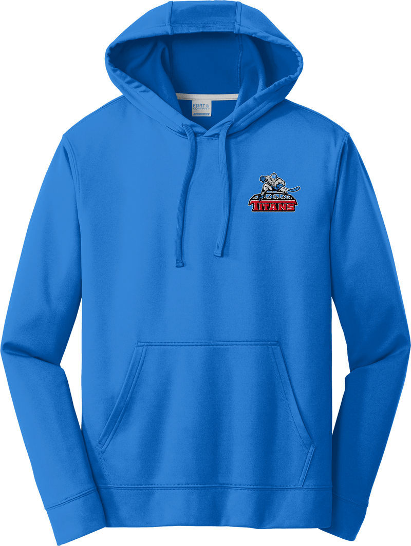 NJ Titans Performance Fleece Pullover Hooded Sweatshirt