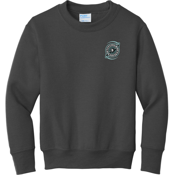 Brooklyn Aviators Youth Core Fleece Crewneck Sweatshirt