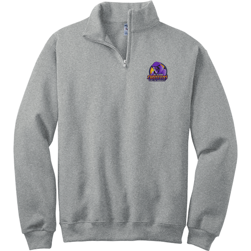 Jr. Phantoms NuBlend 1/4-Zip Cadet Collar Sweatshirt