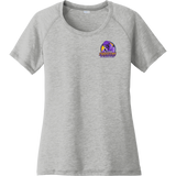 Jr. Phantoms Ladies PosiCharge Tri-Blend Wicking Scoop Neck Raglan Tee