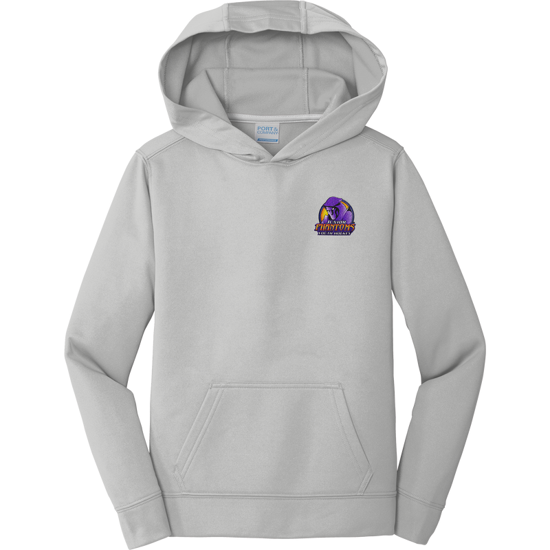 Jr. Phantoms Youth Performance Fleece Pullover Hooded Sweatshirt