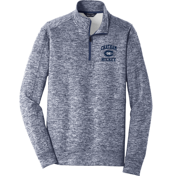 Chatham Hockey PosiCharge Electric Heather Fleece 1/4-Zip Pullover