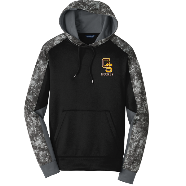 Greensburg Salem Sport-Wick Mineral Freeze Fleece Colorblock Hooded Pullover