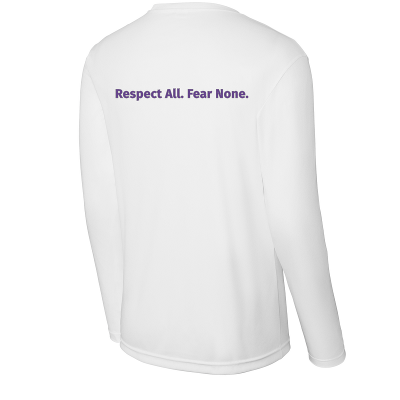 Curry College (Fear None Hockey) Youth Long Sleeve PosiCharge Competitor Tee