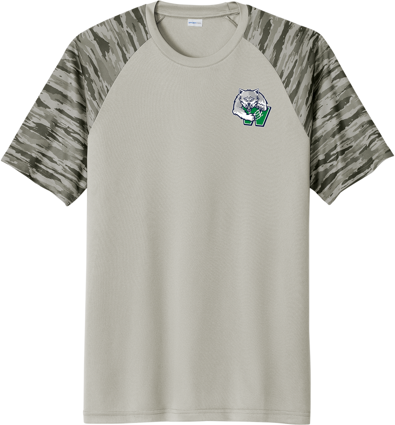 Woodbridge Wolfpack Drift Camo Colorblock Tee