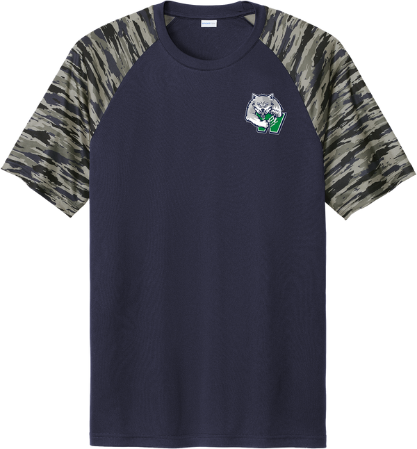 Woodbridge Wolfpack Drift Camo Colorblock Tee