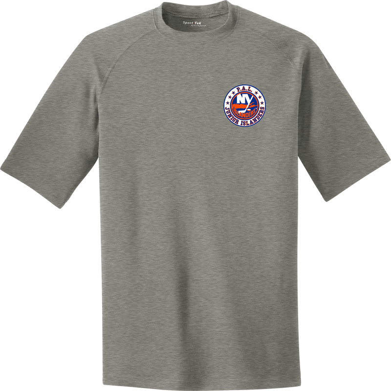 PAL Jr. Islanders PosiCharge Tri-Blend Wicking Raglan Tee