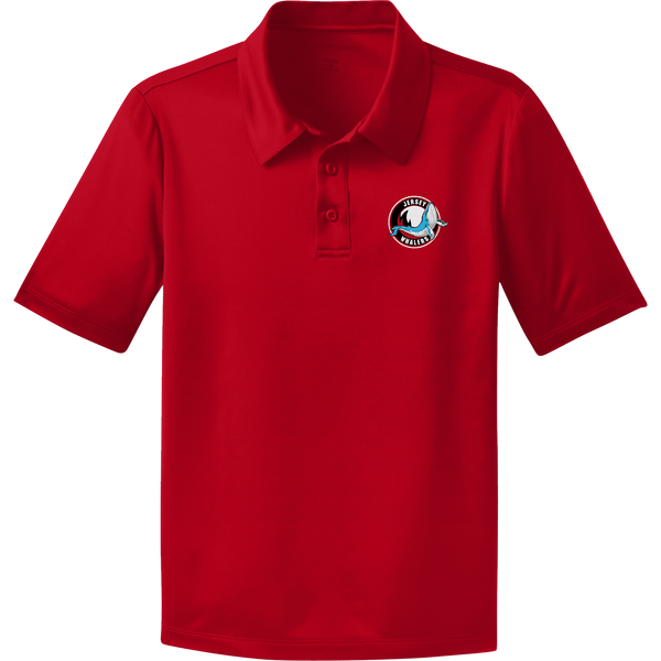 Jersey Shore Whalers Youth Silk Touch Performance Polo