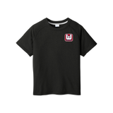 CT Whalers Tier 1 Youth PosiCharge  Tri-Blend Wicking Raglan Tee